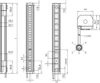 Picture of Turvakardinate komplekt deTec2 Core, 30mm, Sn15m, 900mm kõrge, PNP, cat2, 24VDC, SICK 